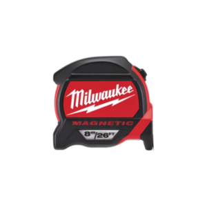 Milwaukee ตลับเมตรรุ่น PREMIUM MAGNETIC 8m/26ft รุ่น 48-22-7225