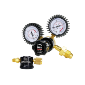(ชุดพิเศษ) TASCO Black เกจปรับแรงดันไนโตรเจน สำหรับงาน HVAC รุ่น GP500-HVAC มาพร้อมกับ วาล์วควบคุมการไหลของไนโตรเจน NFC