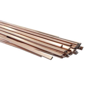 Huaguang ลวดเชื่อม0% เชื่อมเงิน เชื่อมทองแดง ชนิดแบน ขนาด 1.3 x 3.2 x 508 mm. สำหรับงานแอร์-1 KG.