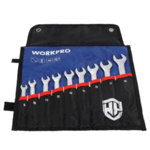 WORKPRO ชุดประแจแหวนข้างปากตาย 9 ชิ้น WP202502