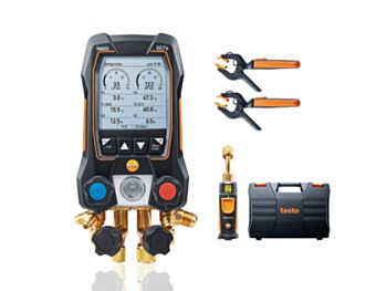 TESTO 557s เกจวัดน้ำยาแอร์ Smart Digital Smart Vacuum Kit สำหรับงาน HVAC | Bluetooth