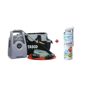 [ซื้อคู่ถูกกว่า] TASCO เครื่องฉีดน้ำล้างแอร์ ECO-CLEAN แถมฟรี!! Maxcool Foam โฟมล้างแอร์ 1 กระป๋อง