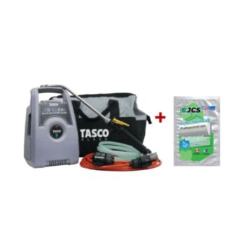 [ซื้อคู่ถูกกว่า] TASCO เครื่องฉีดน้ำล้างแอร์ ECO-CLEAN + ผงล้างแอร์ 2 ซอง