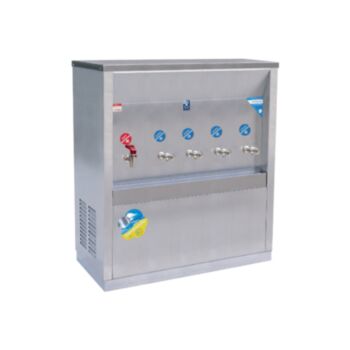 MAXCOOL ตู้ทำน้ำเย็น-น้ำร้อน ต่อท่อประปา รังผึ้ง 5 ก๊อก 1 ร้อน 4 เย็น รุ่น MCH-5P