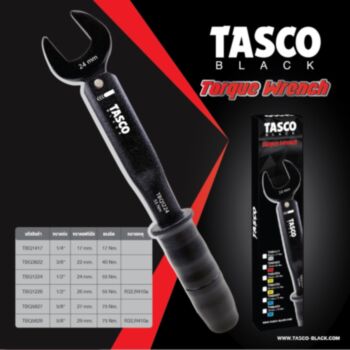 TASCO BLACK ประแจทอร์ค ขนาด 1/4", 3/8", 1/2", 5/8"-TBQ3822