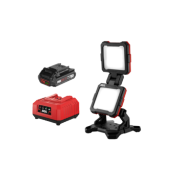 SKIL โคมไฟสนาม 20 โวลต์ รุ่น LH5534SE00 พร้อมแบตเตอรี่ ขนาด 2 Ah x 1 ก้อน และแท่นชาร์จเร็ว
