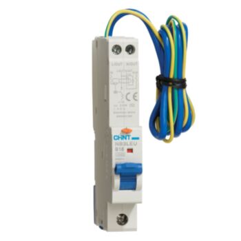 CHINT เบรกเกอร์กันดูด 208008 NB3LEU 1P+N C6 30mA 10kA Type AC