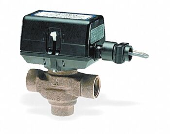 HONEYWELL 2 Way Control Valve 220v Vac. [Propertional] Spring Return