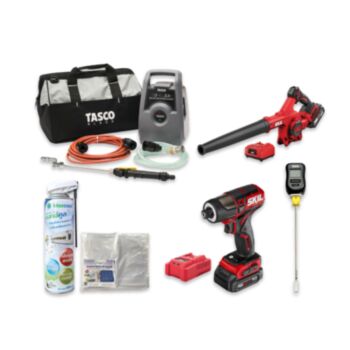 ชุดล้างแอร์ พร้อมใช้จัดเต็ม ไขควงไร้สาย