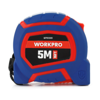 WORKPRO ตลับเมตร ตลับเมตรเคลือบไนล่อน ขนาด 3m WP261008, 5m WP261009, 7.5m WP261010-5 ม. (16 ฟ.)
