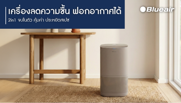 รีวิว Blueair D26i : เครื่องลดความชื้น 2in1 ฟอกอากาศได้จบในตัว คุ้มค่า ประหยัดสเปซ